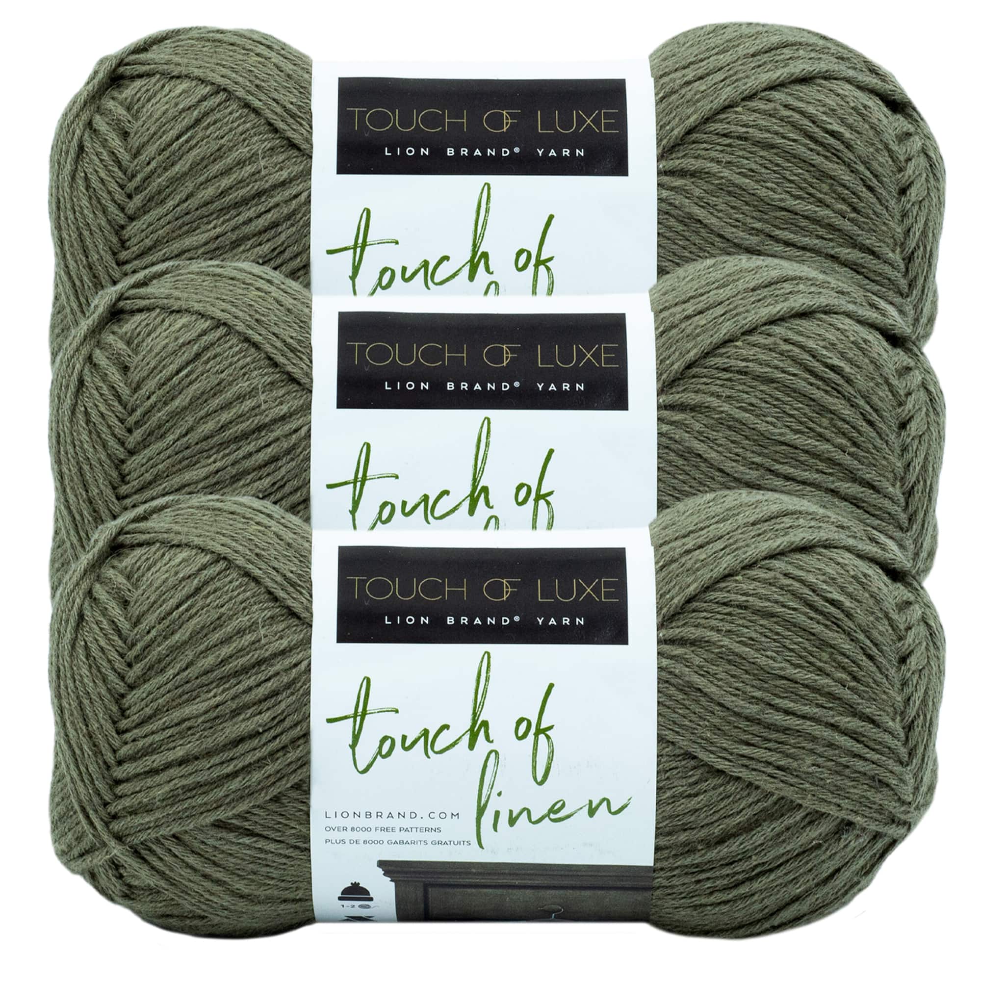 3 Pack Lion Brand® Touch of Linen Yarn